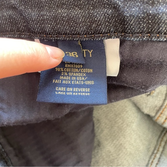 Fidelity Denim Men’s Impala Stretch Dark Blue Town Rinse Straight Leg Jeans EUC - Picture 8 of 9